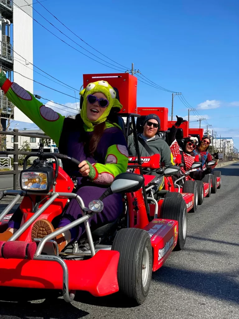 Shinsaibashi Street Kart Autumn Night Dotonbori Neon Tour